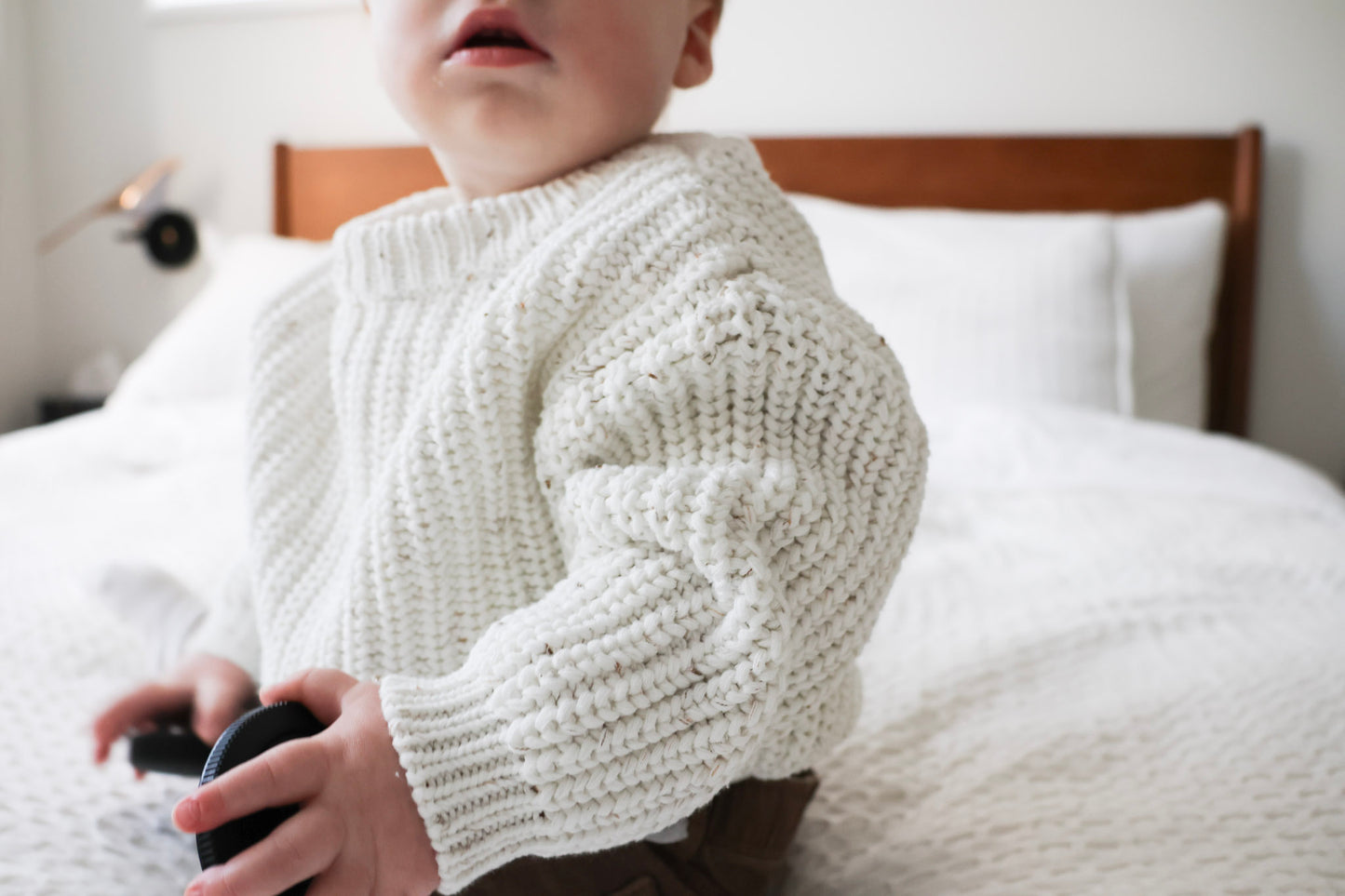 Cloud Knit Baby Sweater