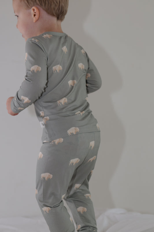 Bison Two Piece Pajamas