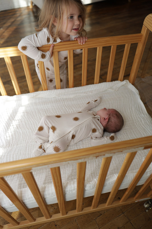 Sunburst Zipper Onsie