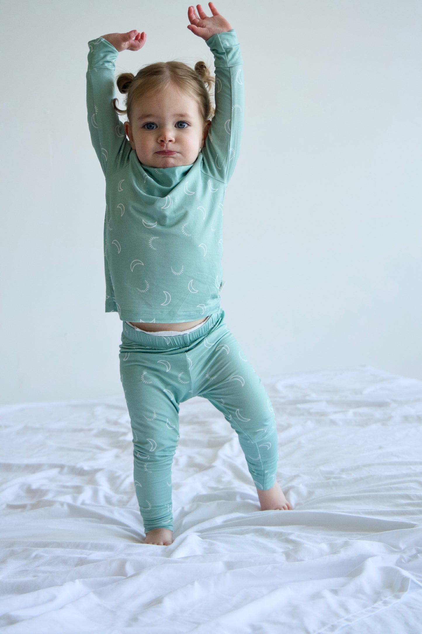 Moon Two Piece Pajamas