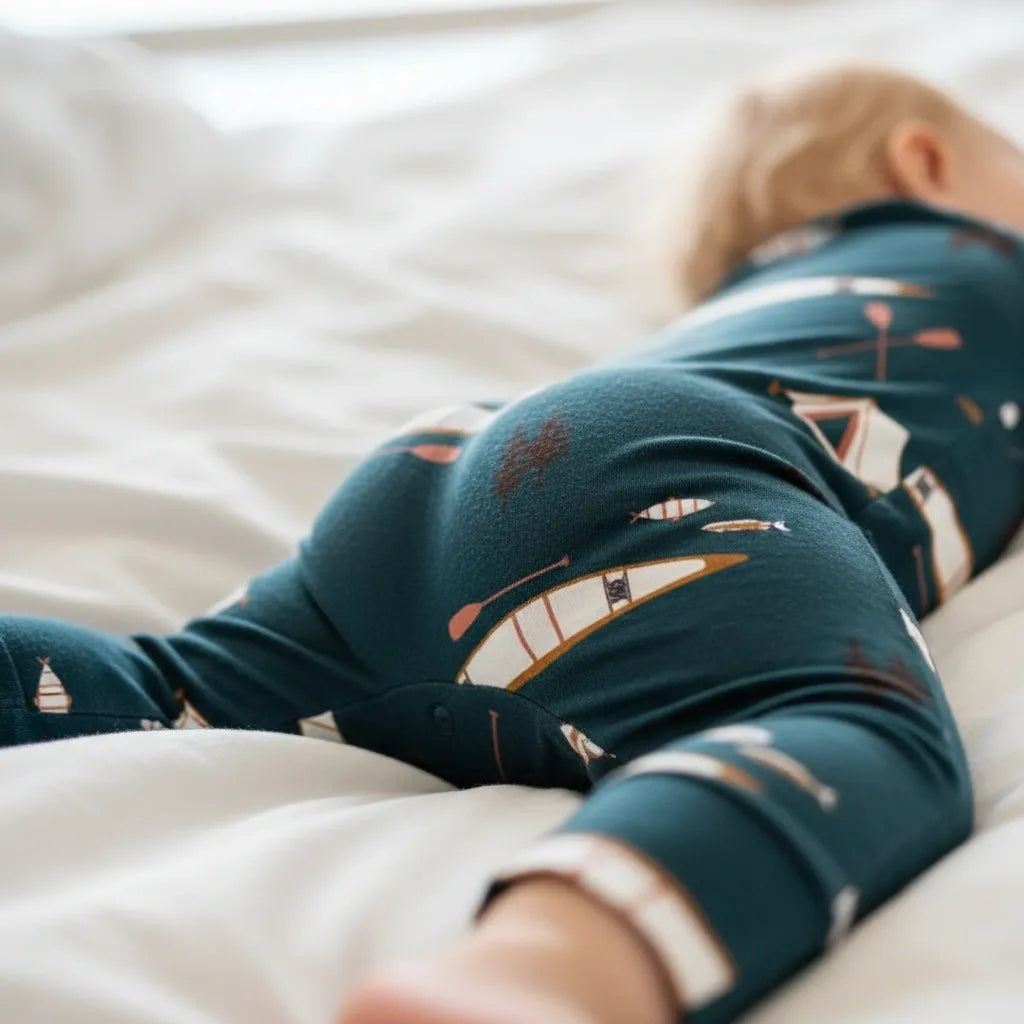 Camping Zipper Onsie