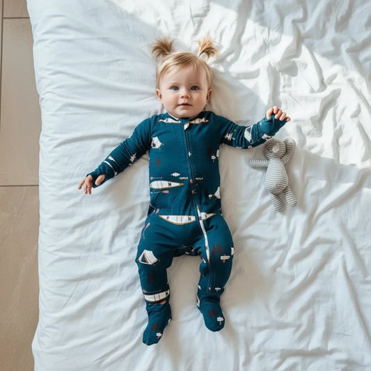 Camping Zipper Onsie