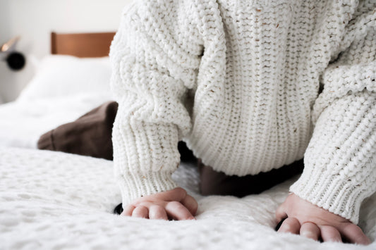 Cloud Knit Baby Sweater