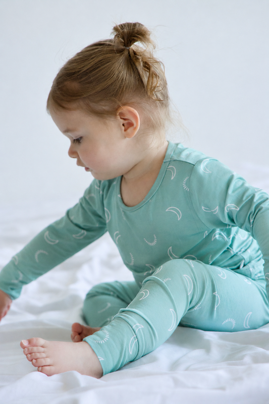 Moon Two Piece Pajamas