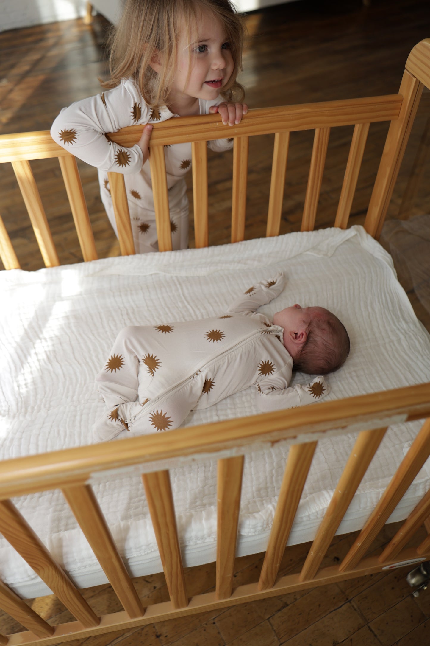 Sunburst Zipper Onsie