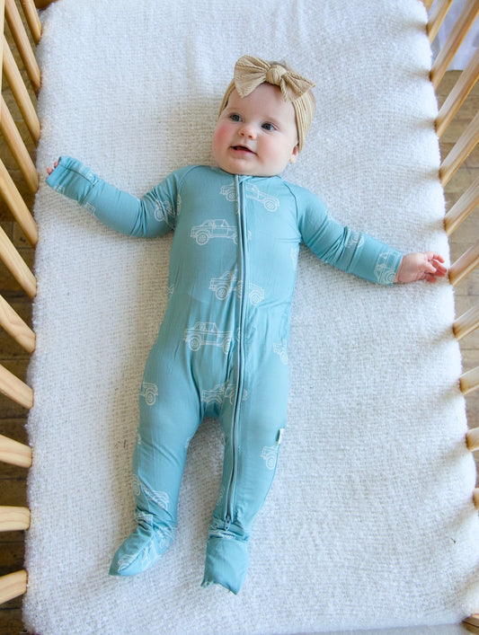 Bronco Zipper Onsie