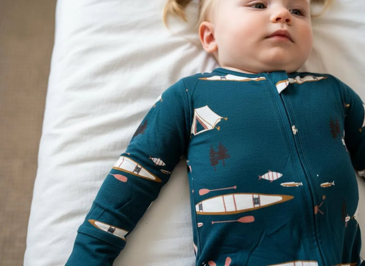 Camping Zipper Onsie