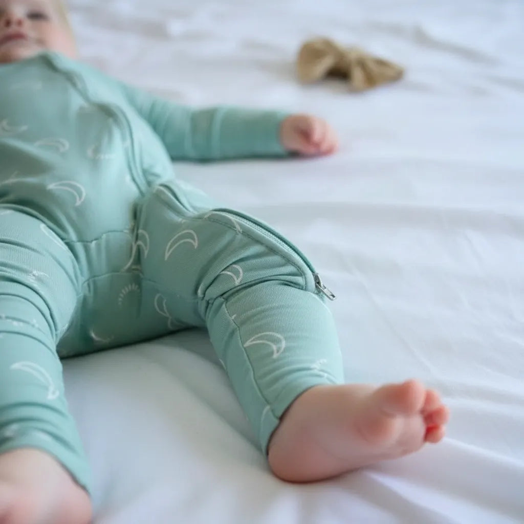 Moon Zipper Onsie