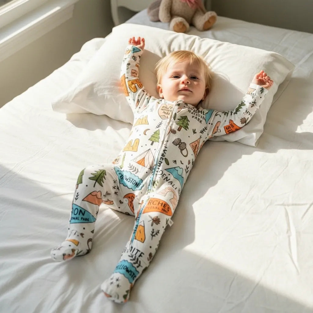 National Park Zipper Onsie