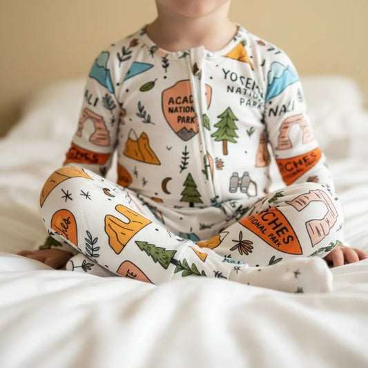 National Park Zipper Onsie