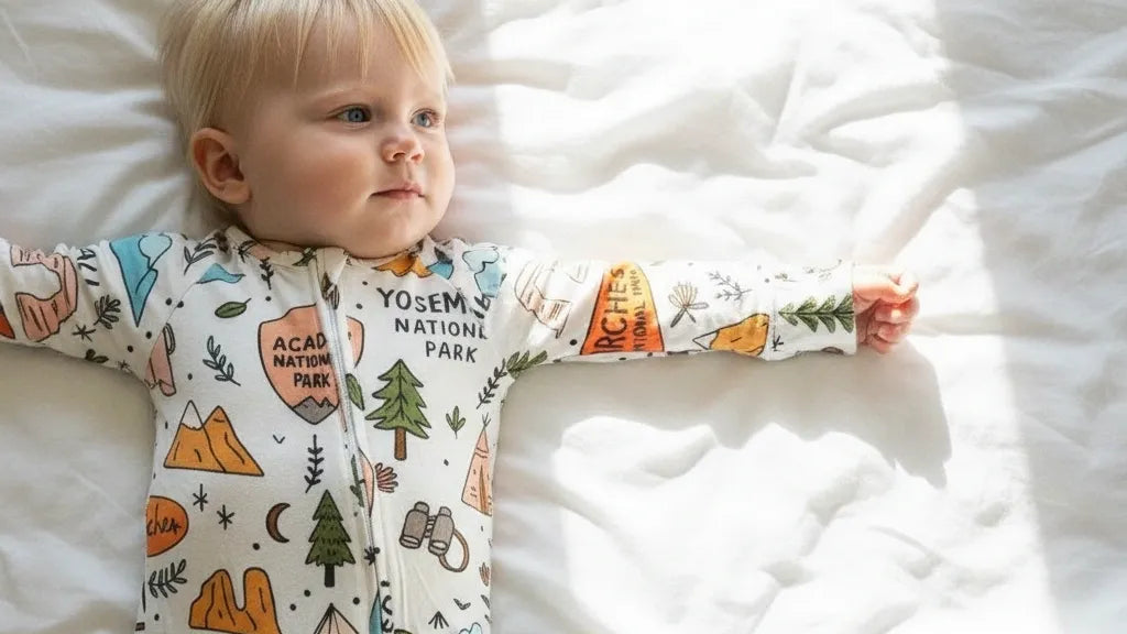 National Park Zipper Onsie