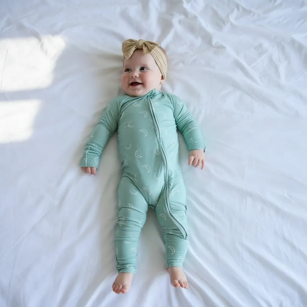 Moon Zipper Onsie